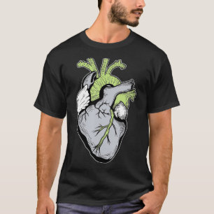 Agender Anatomy Heart LGBTQ Month Gay Rights Pride T-Shirt