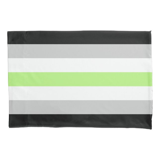 Agender Flag Standard Pillow Case (Front)