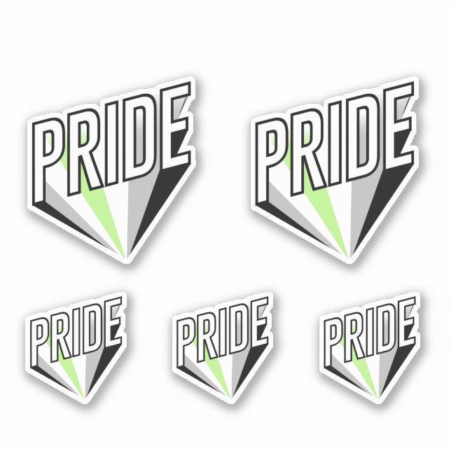 Agender Pride Burst (Front)