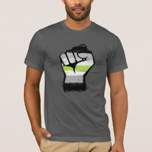 Agender Pride Fist T-Shirt