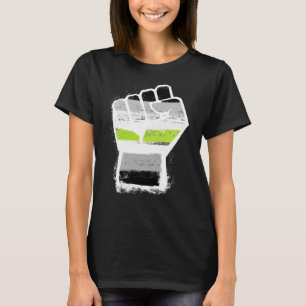 Agender Pride Fist T-Shirt