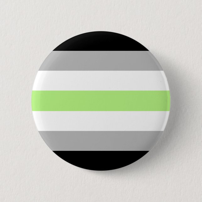 Agender Pride Flag  6 Cm Round Badge (Front)
