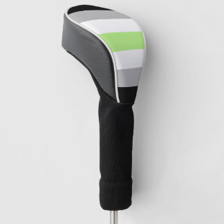 Agender Pride Flag – Agender Identity LGBTQIA+ Golf Head Cover