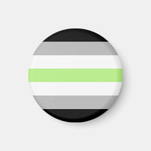 Agender Pride Flag – Agender Identity LGBTQIA+ Magnet