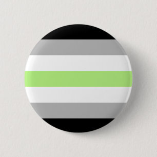 agender pride flag badge