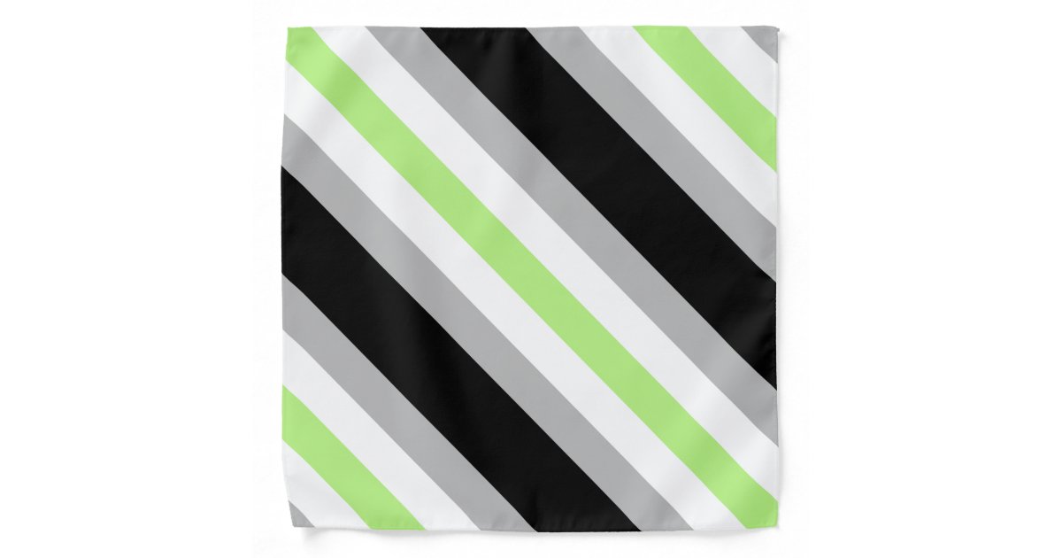 Agender Pride Flag Bandana Zazzle Co Uk