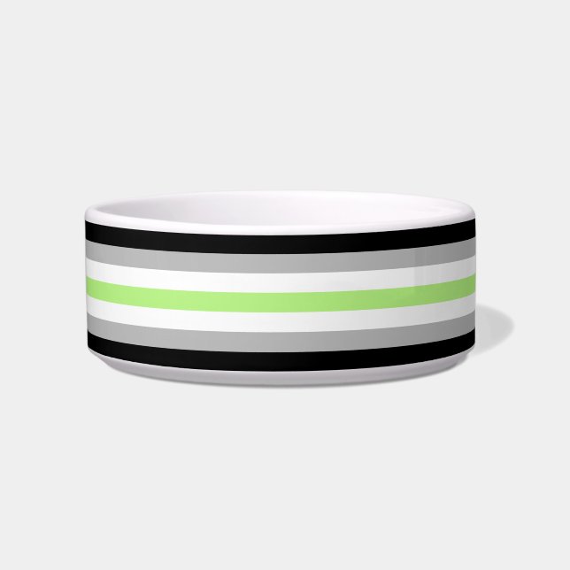 Agender Pride Flag Bowl (Front)
