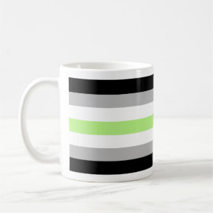 Agender Pride Flag Coffee Mug