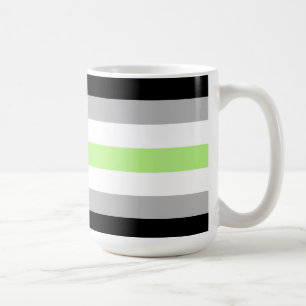 Agender Pride Flag Coffee Mug