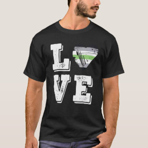 Agender Pride Flag Love Agender Flag T-Shirt