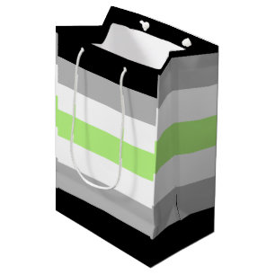 Agender Pride Flag Medium Gift Bag