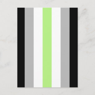 Agender Pride Flag Postcard