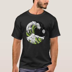 Agender Pride Nonbinary Japanese Wave Gender Neutr T-Shirt