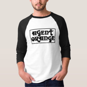 Agent Orange "Amp" Logo Baseball Jersey Surf Punk T-Shirt