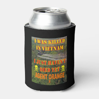 AGENT ORANGE CAN COOLER