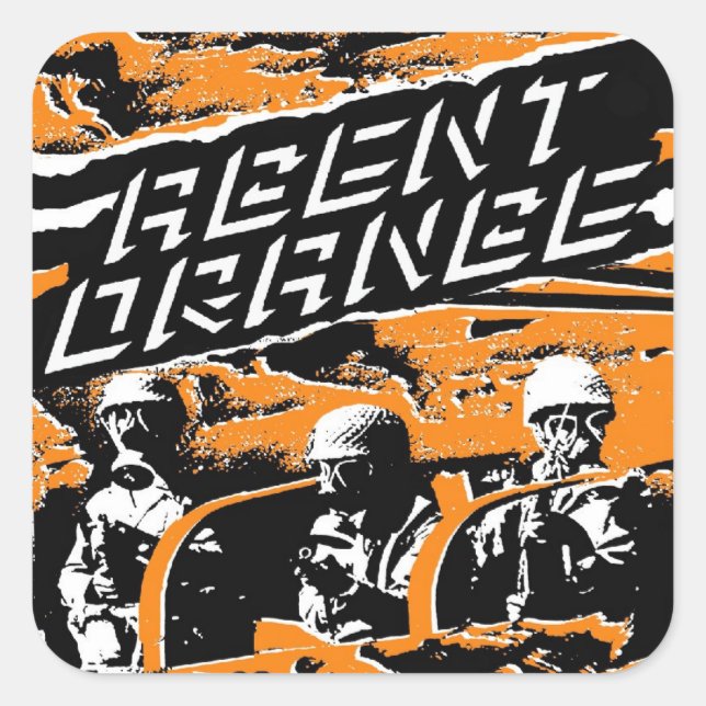 Agent Orange "Punk Army" Stickers Skate Punk (Front)