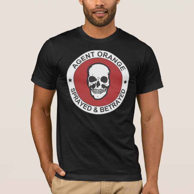 Agent Orange, Sprayed and Betrayed T-Shirt (Front)