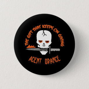 Agent Orange The Gift DARK 6 Cm Round Badge
