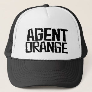 Agent Orange "Thrashed" Logo Punk Hat Skate