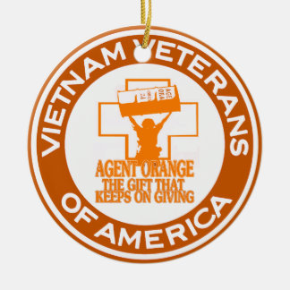 Agent Orange VVA Ceramic Tree Decoration