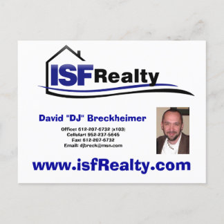 Agent Post Cards (Edit & personalise your own)