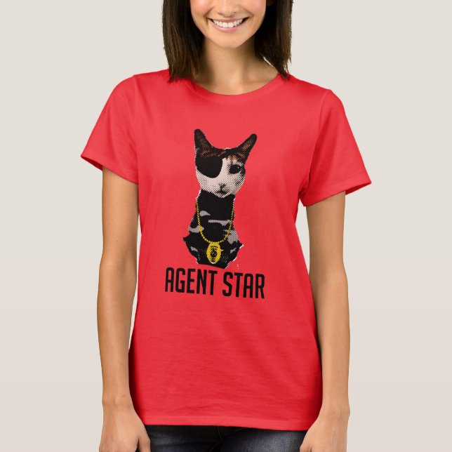 Agent Star Pop Art T-Shirt (Front)
