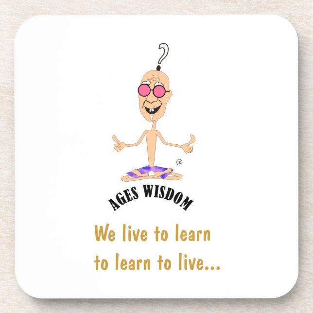 ageswisdom empowerment coaster (Front)