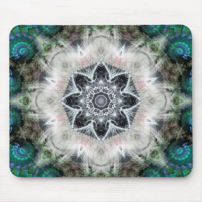 Agether  Star : Geometric Fractal Mousepad (Front)