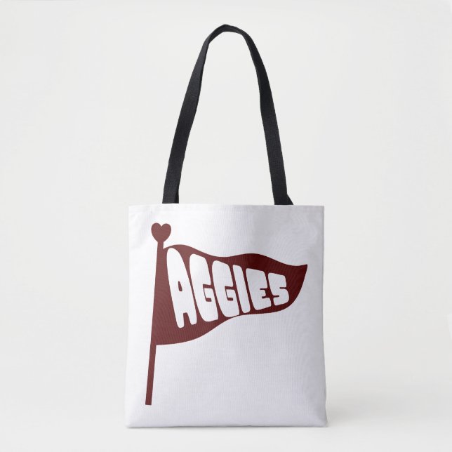 AGGIE'S SHOULDER TOTE BAG (Front)