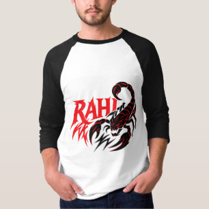 Aggressive Scorpion a Baseball Tee