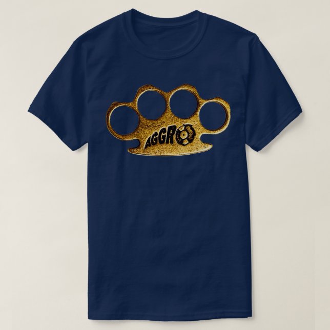 Aggro Berlin brass knuckles T-Shirt (Design Front)