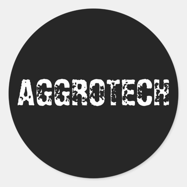 Aggrotech Stickers (Front)