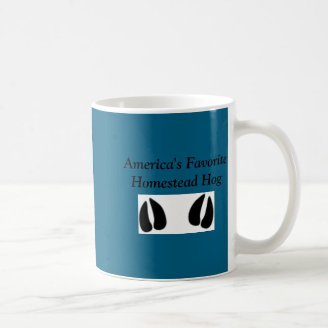 Agha Mens New Design Front And Back  Coffee Mug (Right)