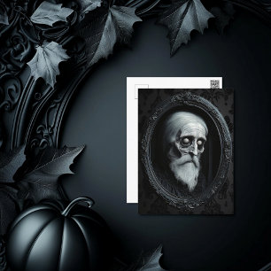 Aghast Ghast Holiday Postcard
