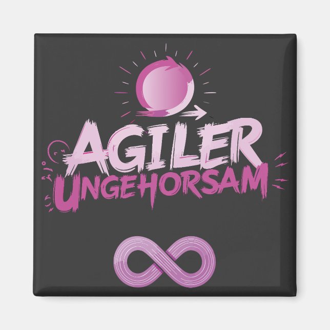 Agile Disobedience Magnet (Front)
