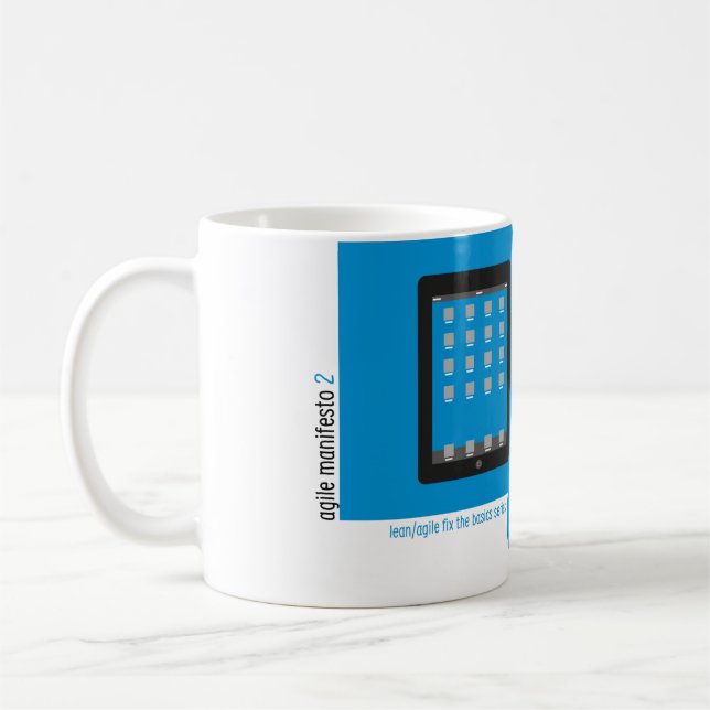 Agile Manifesto cup II. (Left)