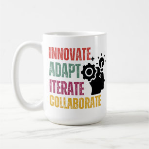 Agile Mindset Core Principles Positive Thinking Coffee Mug