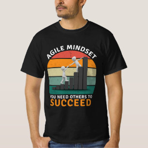 Agile Mindset Teamwork Collaboration Success T-Shirt