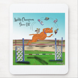 Agility Champion Show Off Mouse Mat