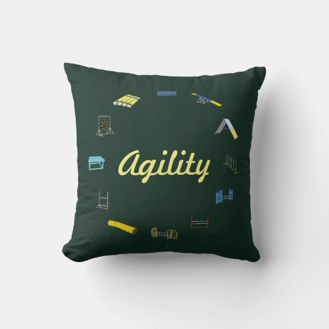 Agility Circle Cushion (Front)