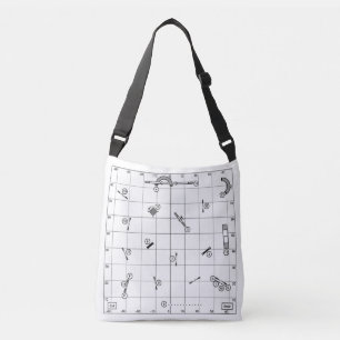 Agility Course Map Tote