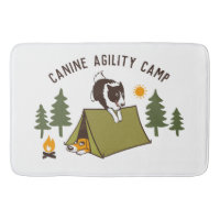 Agility Dog Cute Border Collie Camp Custom