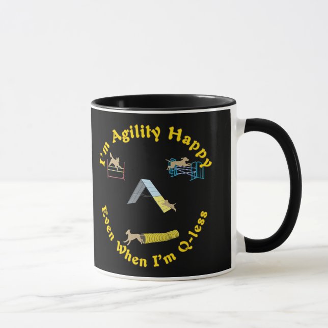 Agility Happy Mug (Right)