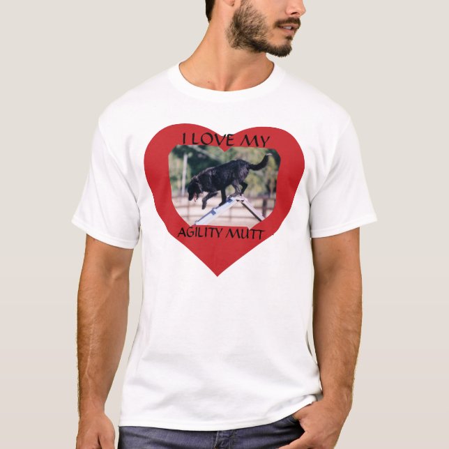 Agility Mutt T-Shirt - Customised (Front)