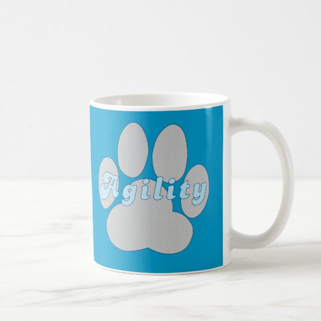 Agility Paw Coffee Mug (Right)