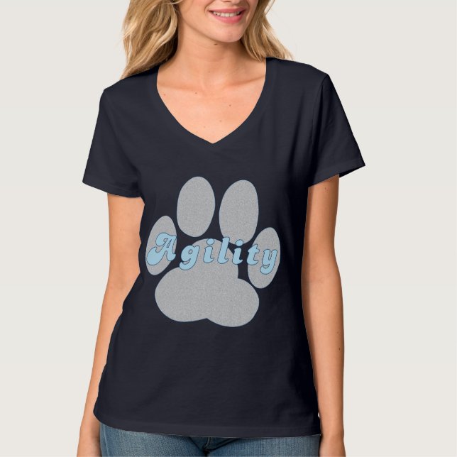 Agility Paw T-Shirt (Front)