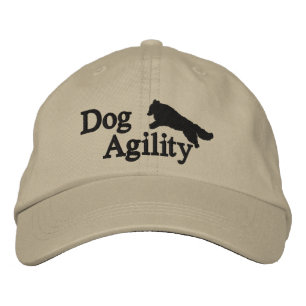 Agility Sheltie Embroidered Hat