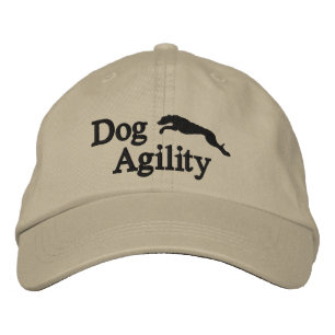 Agility Whippet Embroidered Hat