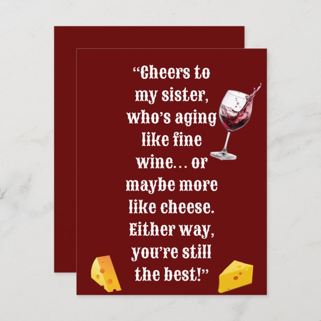 Agin fine holiday card (Front/Back)