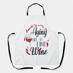 Aging Like a Fine Wine Apron